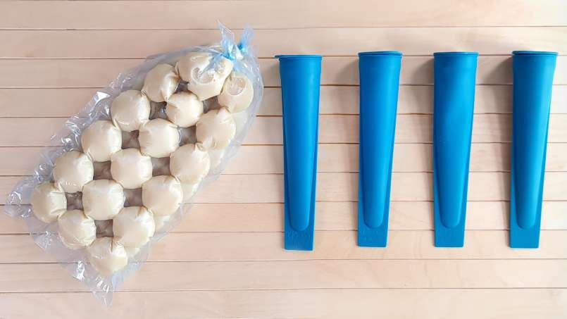 Apilarnil con miel 50 %-50 %, en bolsas para hielo, para el congelador